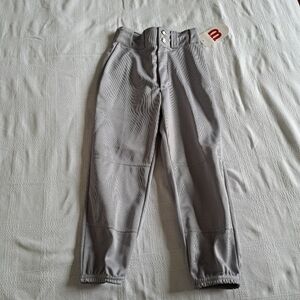 Wilson youth small gray baseball pants, New